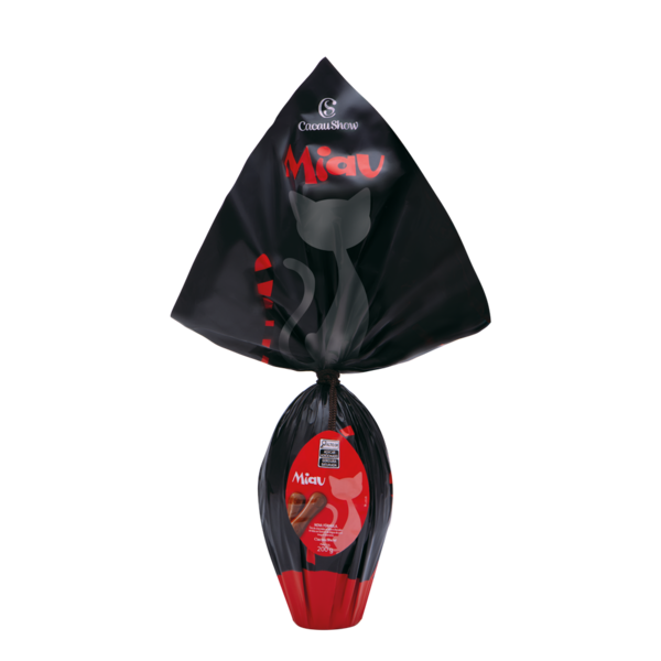 Ovo de Páscoa ao Leite Miau 200g